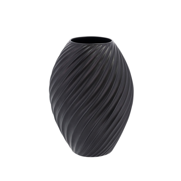 RIVER vase - sort / stor