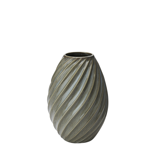 RIVER vase - grågrøn / lille