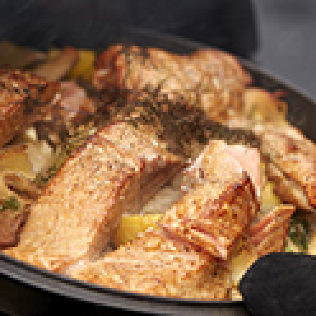 Grillet laks i forno