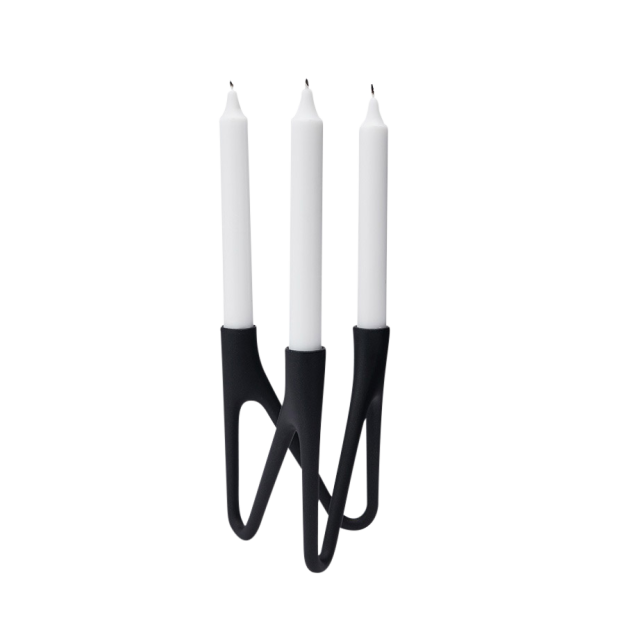 ROOTS Candlestick - Black