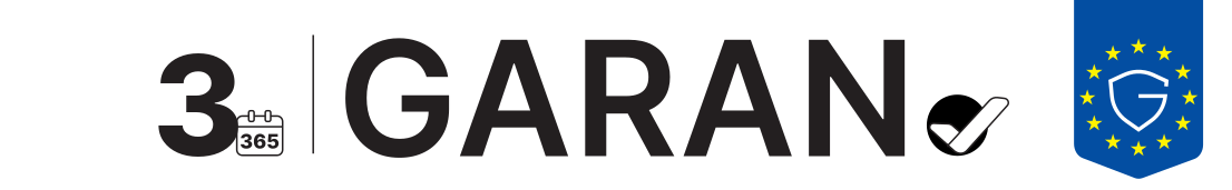 Producer guarantee of 3 years, EU GARAN label