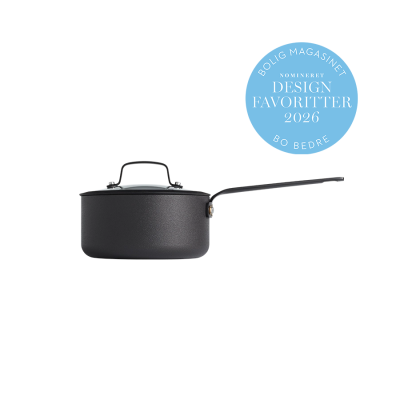 Gusto kasserolle med låg 1,4 L - Sort/aluminium