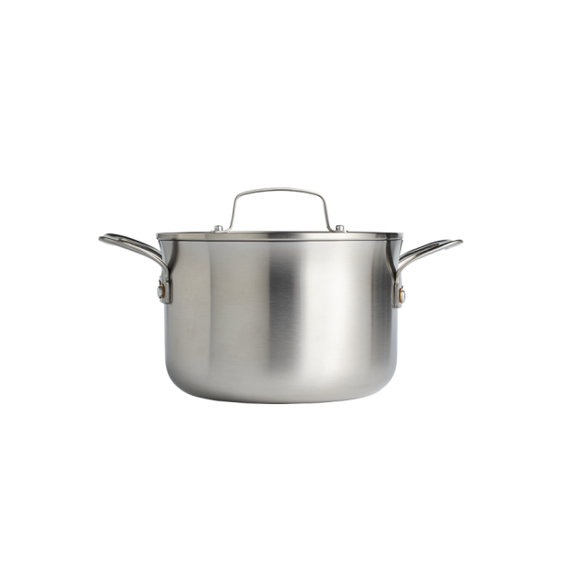 Suprema pot with lid 3,5 L - 3-ply stainless steel/aluminum