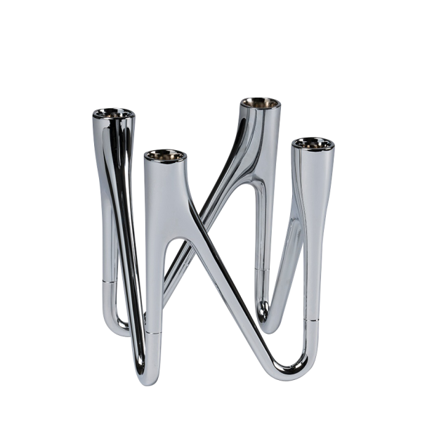 ROOTS CANDLESTICK - CHROME