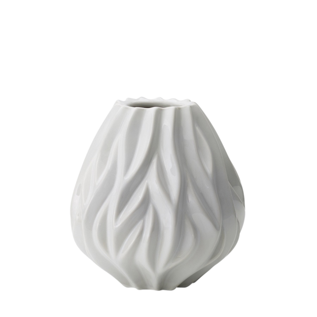 Vase Flame – blanc / moyen