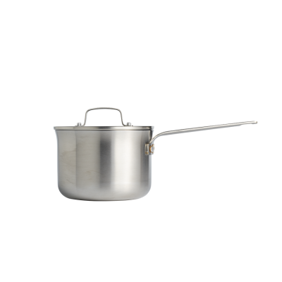 Suprema kasserolle med låg 2,0 L - 3-ply rustfrit stål/aluminium