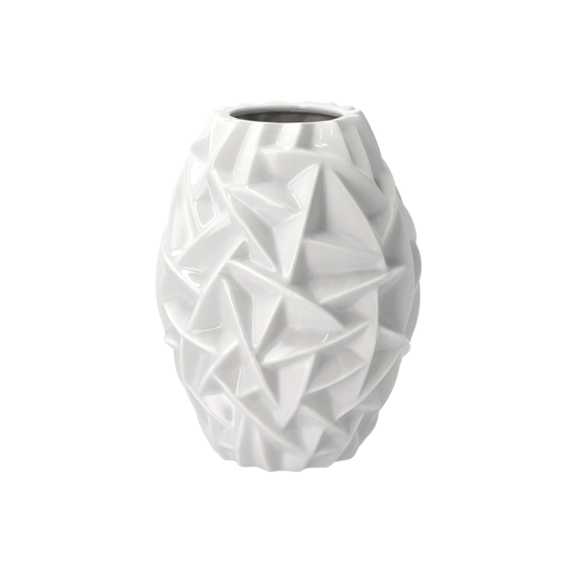 Willow vase - white / medium