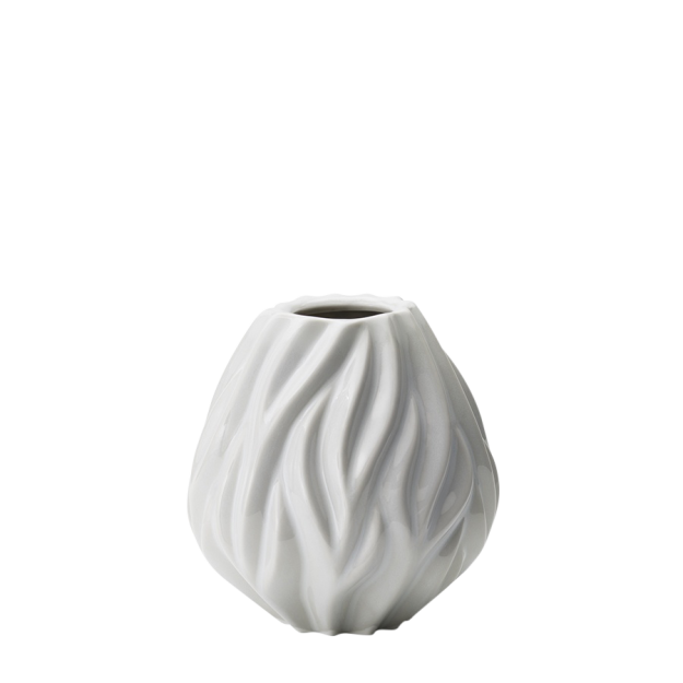 FLAME Vase - white - small 