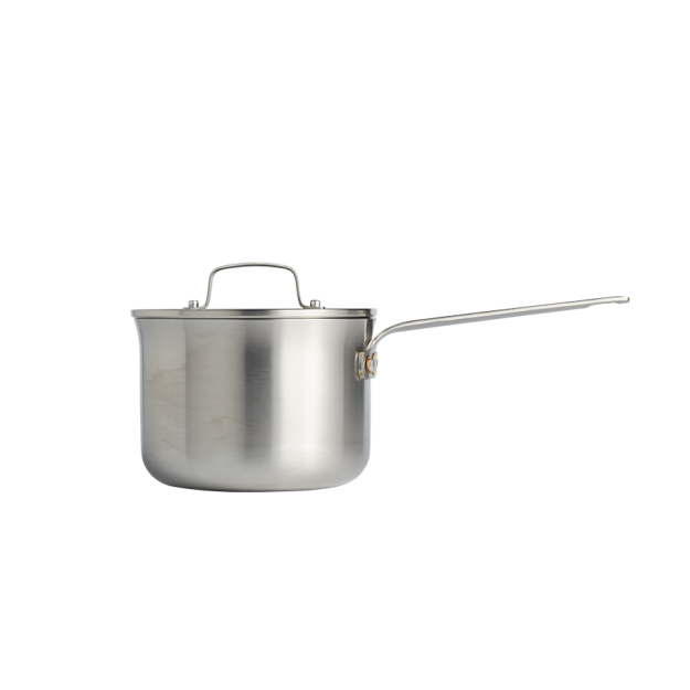 Suprema saucepan with lid 2,0 L - 3-ply stainless steel/aluminum